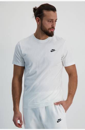 Nike Club t-shirt hommes Blanc