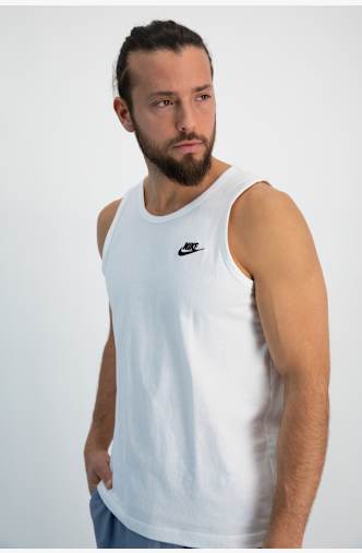 Nike Club Herren Tanktop Weiss
