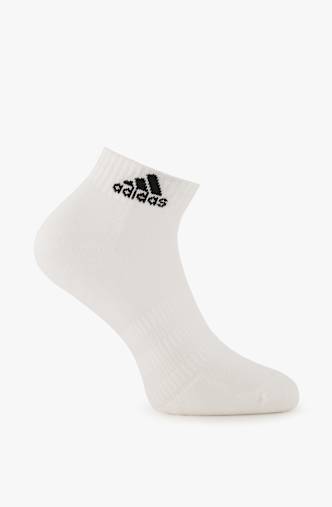 adidas 3-Pack Cushioned Ankle 37-39 Socken Weiss
