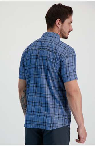 46 NORD chemise de randonnée hommes Bleu