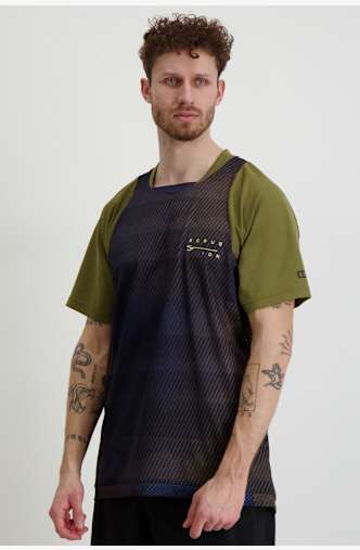 ION Scrub maglia da bike uomo Marrone
