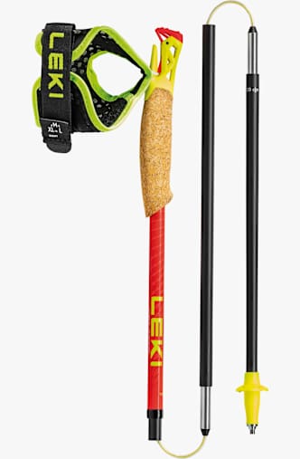 LEKI Ultratrail FX.One Superlite Trail Running Stock Schwarz