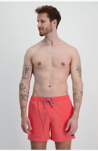 PROTEST DAVEY costume da bagno uomo Rosso