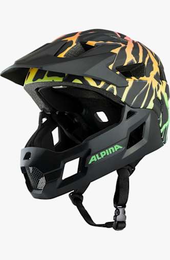 ALPINA Rupi casco per ciclista bambini Nero