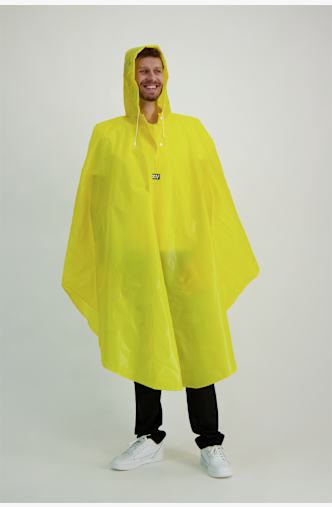 RUKKA Eva poncho antipioggia Giallo