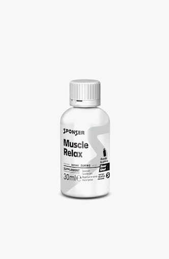 Sponser Muscle Relax Gurke 4 x 30 ml Trinkampullen Weiss