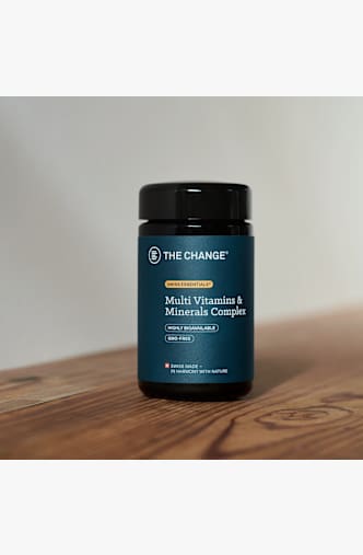 BE THE CHANGE Multi Vitamins & Minerals Complex 60 capsule Bianco