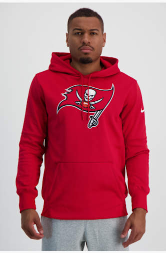 Nike Tampa Bay Buccaneers Logo Herren Hoodie Rot