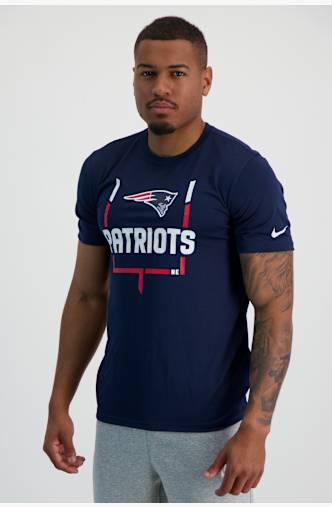 Nike New England Patriots Legend Goal Post Herren T-Shirt Blau