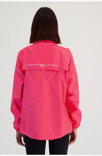 MAC IN A SAC Neon veste imperméable Rose