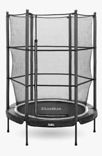 Salta 140 cm trampolino bambini Nero