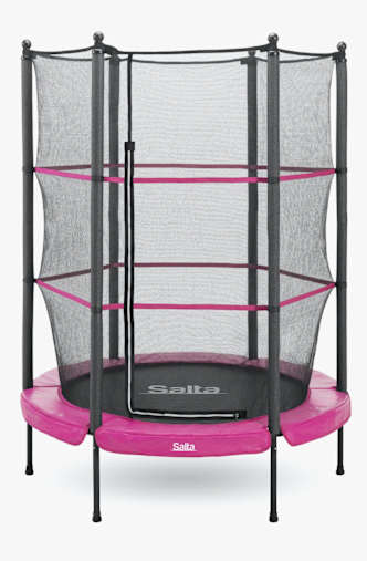 Salta 140 cm trampoline enfants Rose