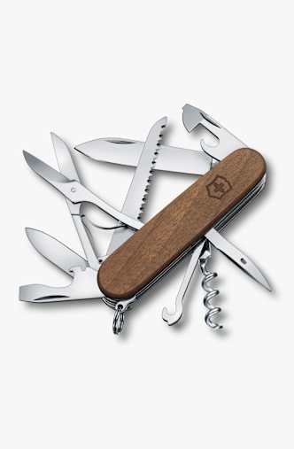 Victorinox Huntsman Wood coltellino Marrone
