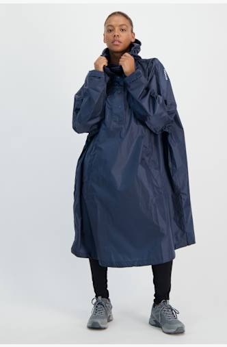 46 NORD poncho de pluie Bleu Foncé
