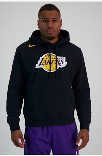 Nike Los Angeles Lakers Herren Hoodie Schwarz