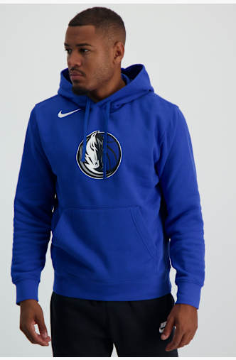 Nike Dallas Mavericks Herren Hoodie Blau