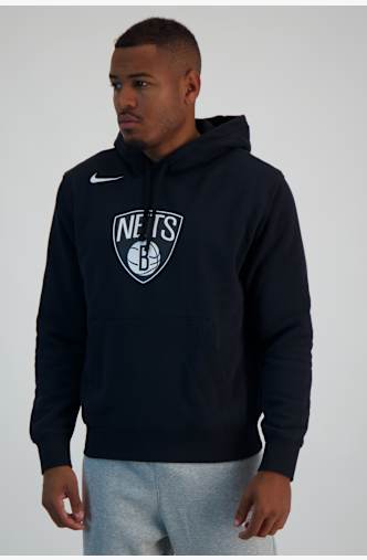 Nike Brooklyn Nets hoodie uomo Nero