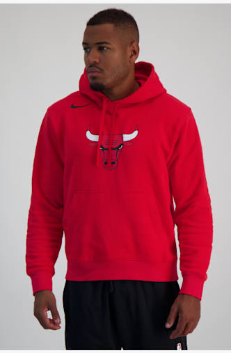 Nike Chicago Bulls hoodie hommes Rouge