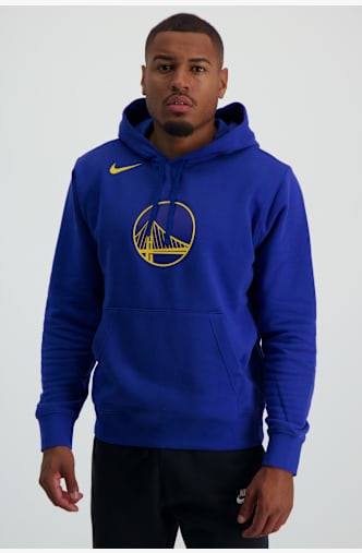 Nike Golden State Warriors Herren Hoodie Blau