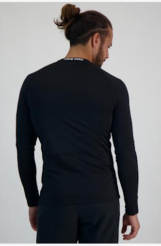 Nike Pro Warm longsleeve hommes Noir