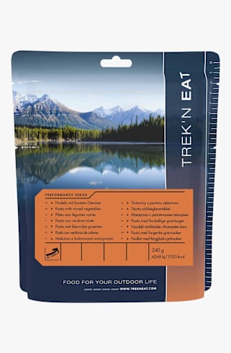 Trek'n Eat Nudeln mit buntem Gemüse PS1000+ Outdoornahrung Blau