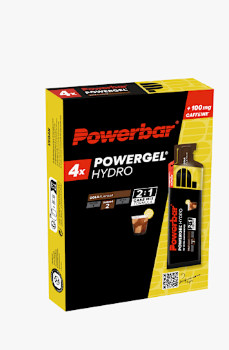 Powerbar Hydro Power Cola 4 x 67 ml Energy Gel Braun