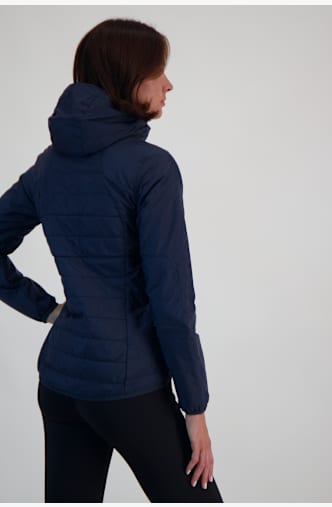 PEAK PERFORMANCE Insulated Liner Hood veste matelassée femmes Bleu