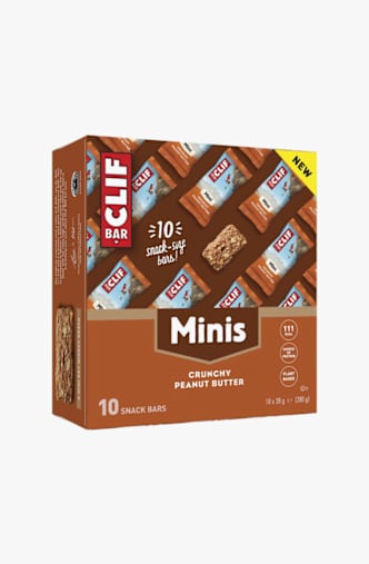 Clif Bar Mini Crunchy Peanut Butter 10 x 28 g Sportriegel Braun