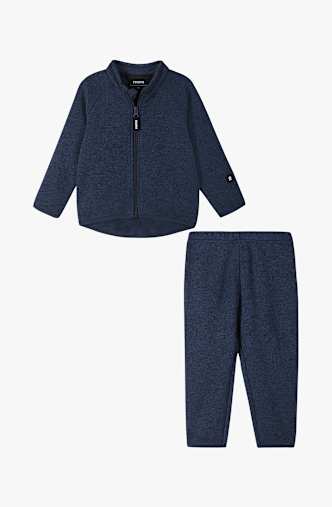 reima Tahto Kleinkind Fleecejacke + Hose Blau