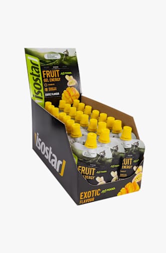 Isostar Actifood Exotic 24 x 90 g smoothie gel Jaune