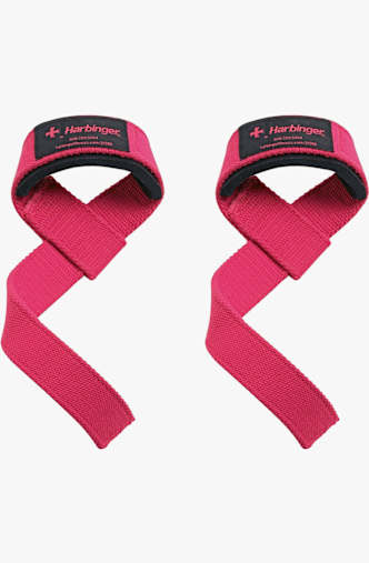 Harbinger Padded Cotton ganci per sollevamento pesi Pink