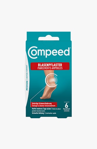 Compeed 6-Pack Medium Blasenpflaster Weiss
