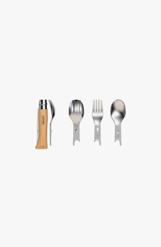 Opinel Picnic+ N°8 couvert de camping Marron