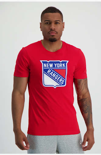 Fanatics New York Rangers Primary Logo Graphic Herren T-Shirt Rot