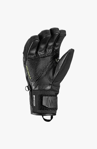 LEKI WCR C-Tech 3D gants de ski enfants Noir