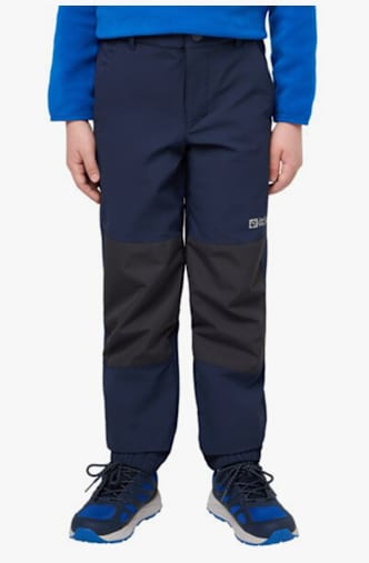 Jack Wolfskin Rascal  pantaloni da trekking invernali bambini Blu