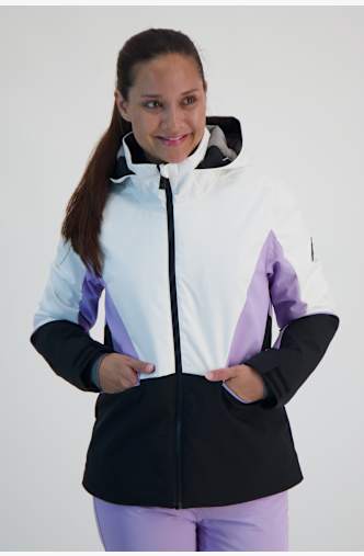 ziener Taimi veste de ski femmes Blanc