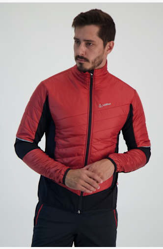 Löffler Hybrid PL60 Herren Langlaufjacke Rot