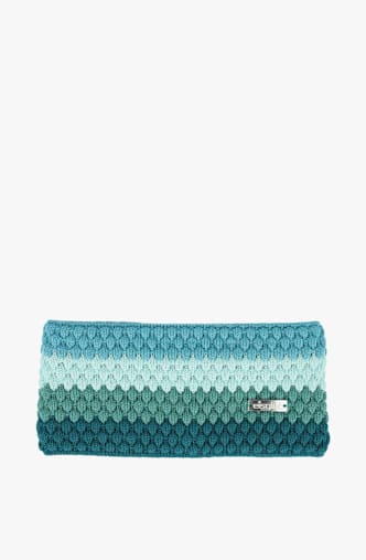 Eisglut Odelial Merino Damen Stirnband Türkis