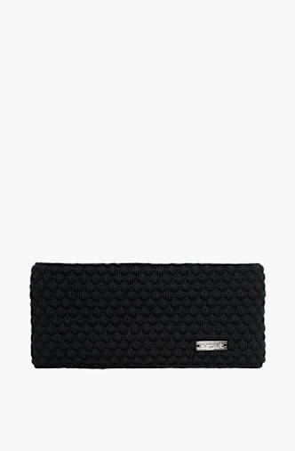 Eisglut Minal Merino bandeau femmes Noir