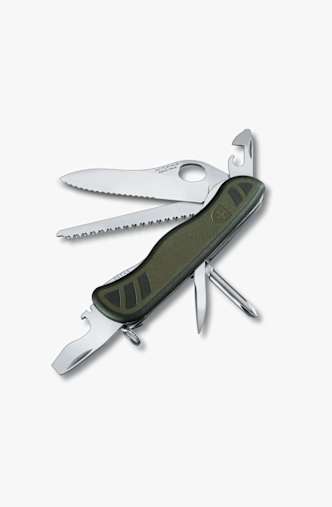 Victorinox Schweizer Soldaten 08 Sackmesser Grün