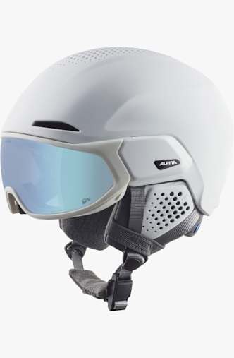 ALPINA Alto QV casque de ski Blanc