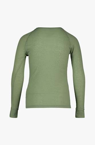 Odlo Active Warm Kinder Thermo Longsleeve Grün
