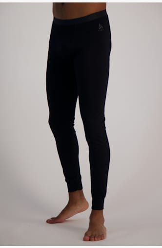 Odlo Natural Merino 200 Warm Herren Thermohose Schwarz