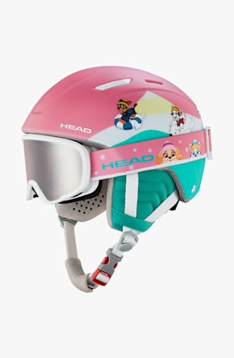 HEAD Maja Paw casque de ski + masque enfants Pink