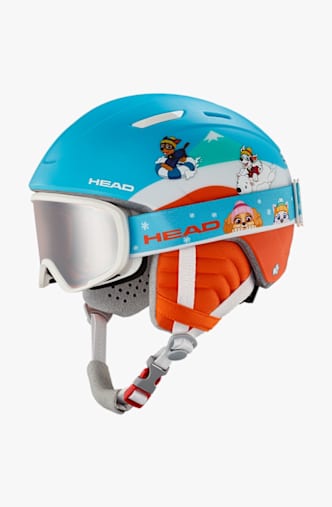 HEAD Mojo Paw Kinder Skihelm + Brille Blau