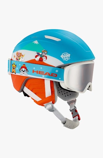 HEAD Mojo Paw Kinder Skihelm + Brille Blau