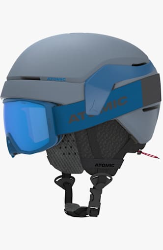 ATOMIC Count Combo Kinder Skihelm + Brille Blau