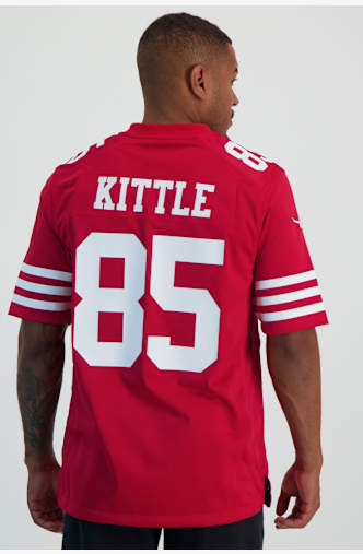 Nike San Francisco 49ers George Kittle Home maglia da football americano uomo 23/24 Rosso