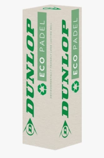 Dunlop 3-Pack Eco pallina da padel Giallo